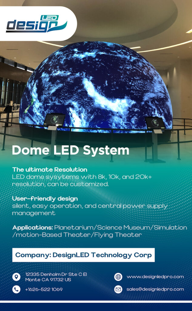 dome led system spherical